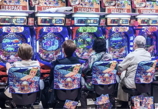 Pachinko in the Namba District